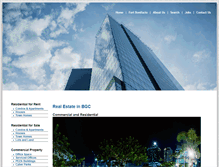 Tablet Screenshot of fortbonifaciorealestate.com